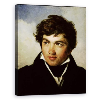 Tablou canvas - Leon Cogniet - Portretul lui Achille-Etna Michallon 1796-1822 c.1818-19, 60 x 75 cm Tablou canvas - Leon Cogniet - Portretul lui Achille-Etna Michallon 1796-1822 c.1818-19, 60 x 75 cm