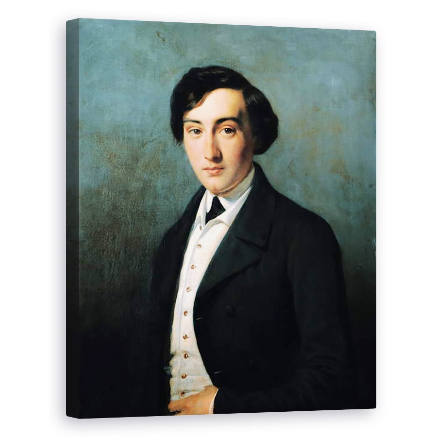 Tablou canvas - Louise Adelaide Desnos - Portret De Lucien Petipa 1815-98 1849, 40 x 50 cm