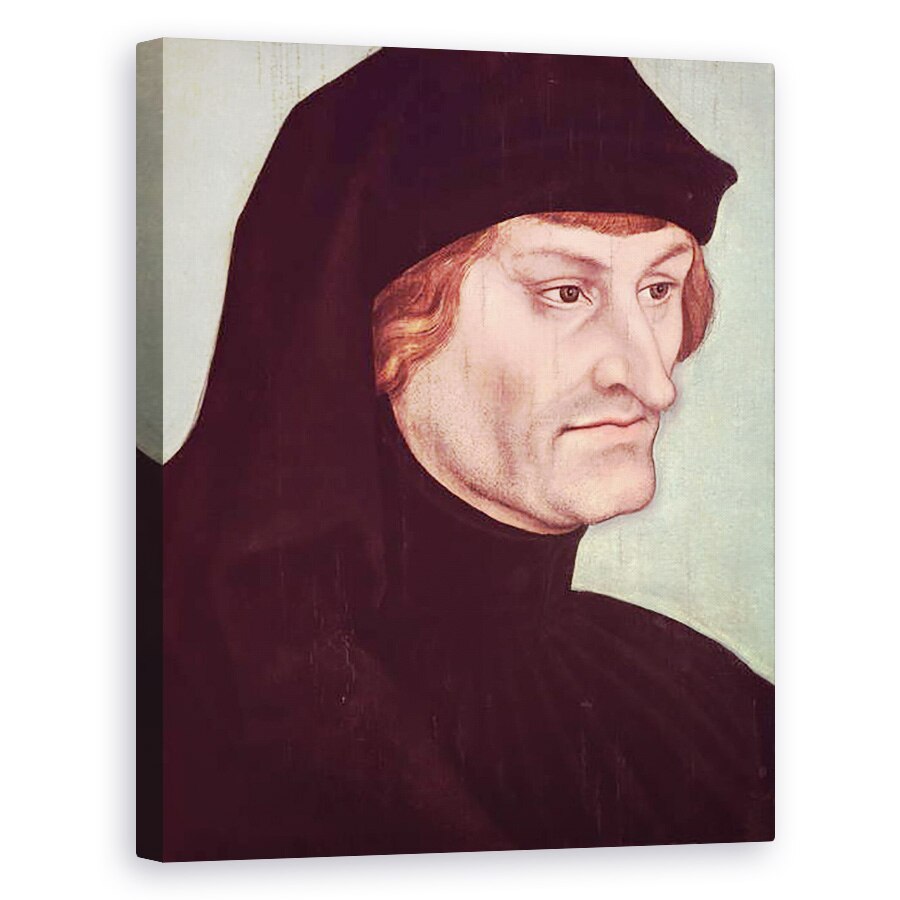 Tablou canvas - Lucas Cranach the Elder - Portret De Rudolf Agricola 1444-85, 40 x 50 cm