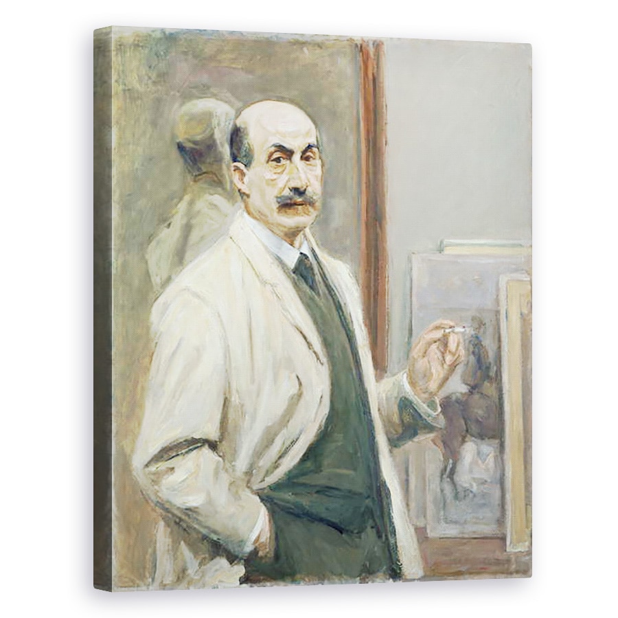 Tablou canvas - Max Liebermann - Autoportret, 40 x 50 cm