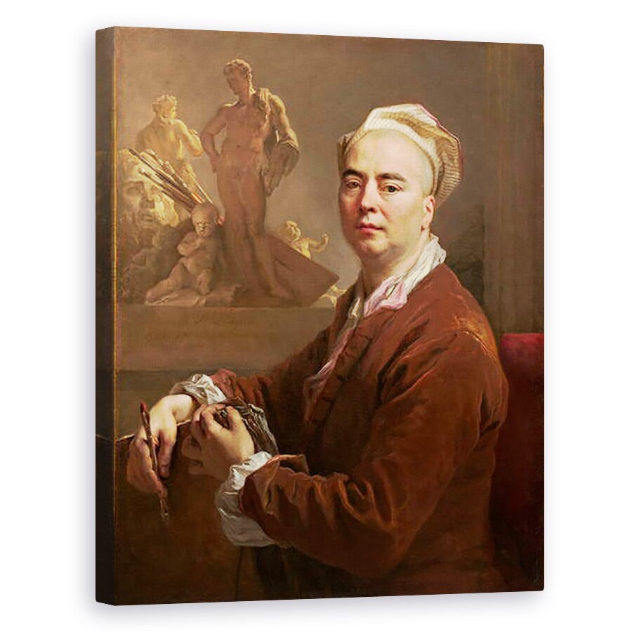 Tablou canvas - Nicolas de Largilliere - Autoportret, 40 x 50 cm