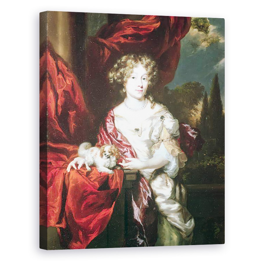 Tablou canvas - Nicolaes Maes - Portret De O Doamna, 40 x 50 cm