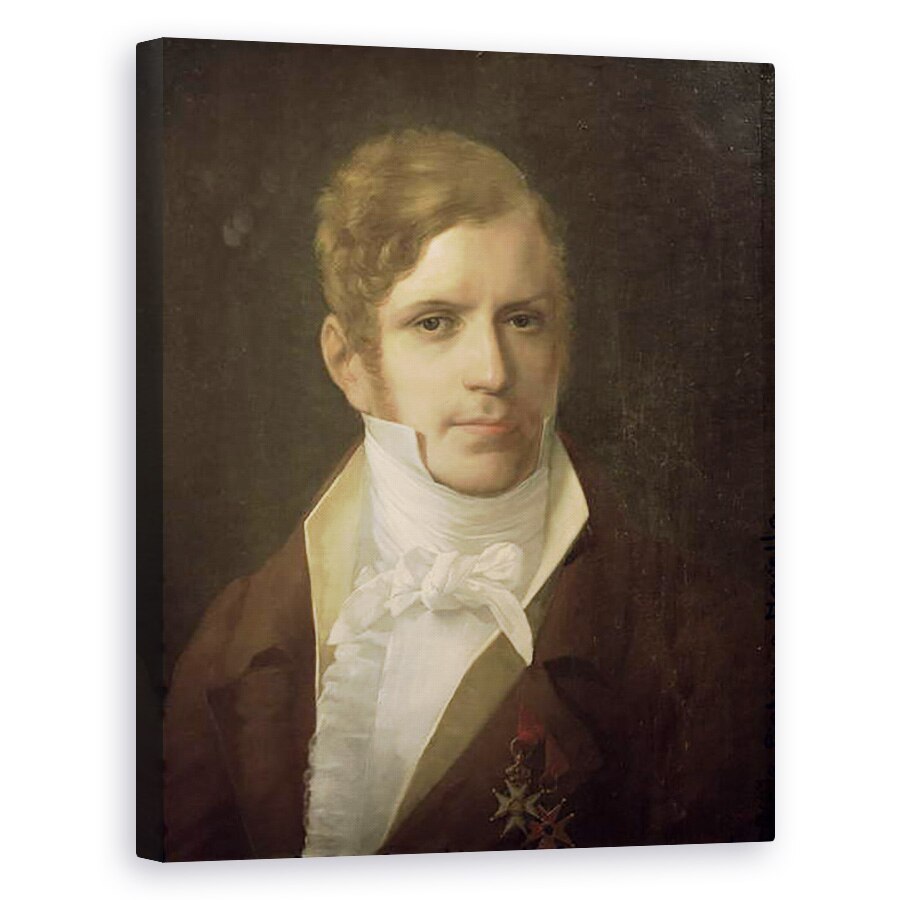 Tablou canvas - Scoala Italiana - Portretul lui Gaspare Spontini 1774-1851, 60 x 75 cm