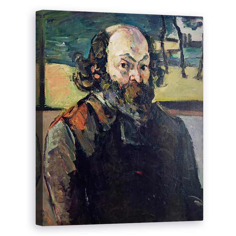 Tablou canvas - Paul Cezanne - Autoportret II, 40 x 50 cm