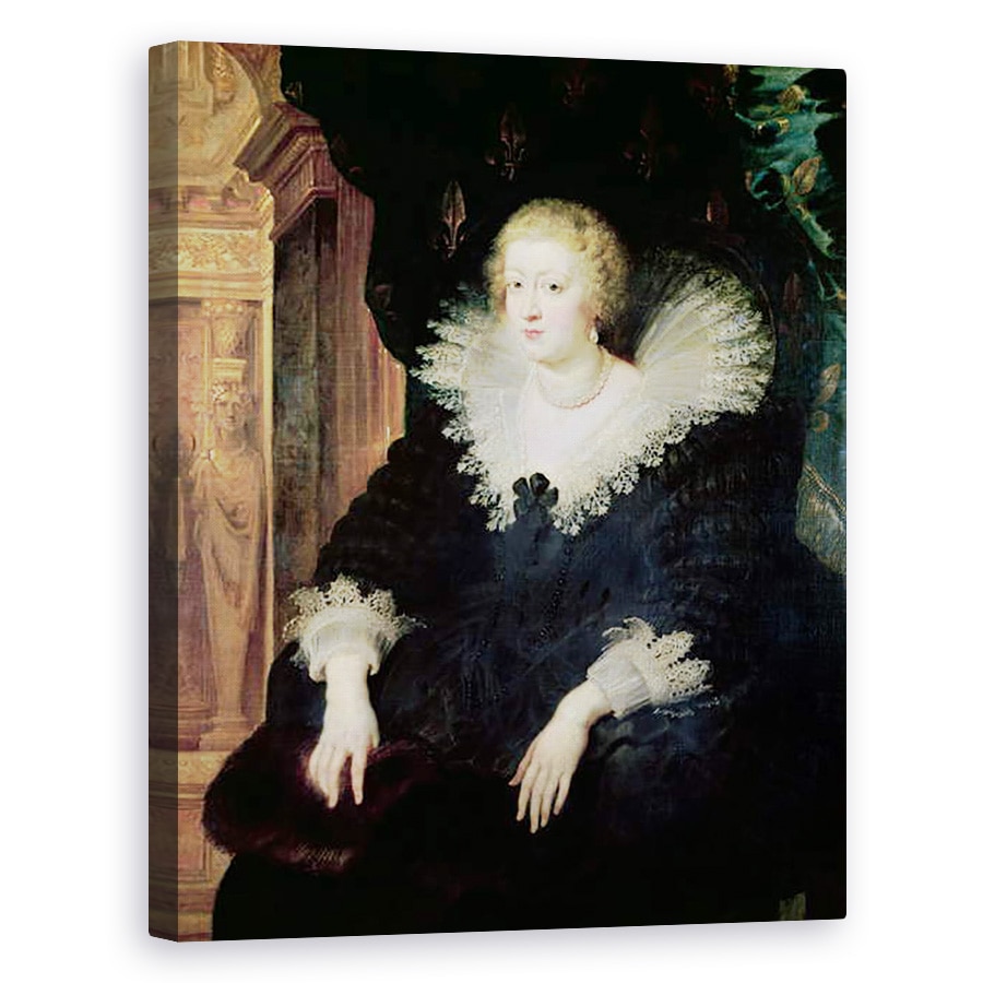 Tablou canvas - Peter Paul Rubens - Portretul Annei De Austria 1601-66 c.1622, 60 x 75 cm