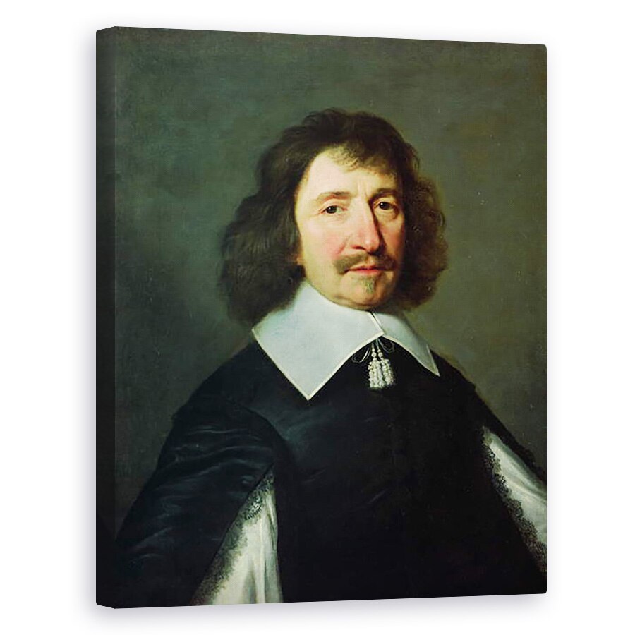 Tablou canvas - Philippe de Champaigne - Portretul Voiture Vincent 1597-1648 c.1643-44, 40 x 50 cm