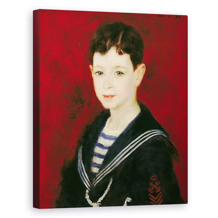 Tablou canvas - Pierre Auguste Renoir - Portretul lui Fernand Hallen 1872-1917 1880, 60 x 75 cm