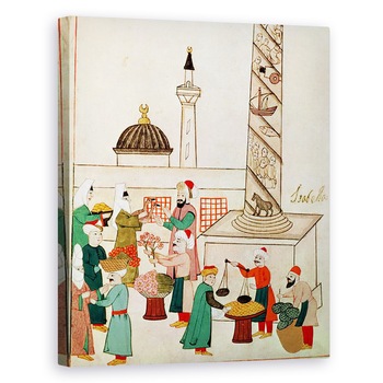 Tablou canvas - Scoala Islamica - Dna 1671 A Bazar la Istanbul, 40 x 50 cm Tablou canvas - Scoala Islamica - Dna 1671 A Bazar la Istanbul, 40 x 50 cm