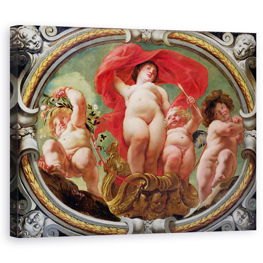 Tablou canvas - Jacob Jordaens - Gemini, 40 x 50 cm
