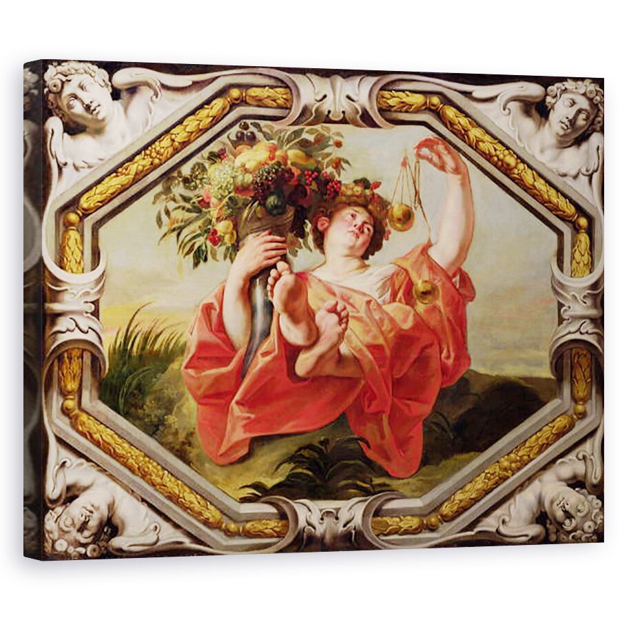 Tablou canvas - Jacob Jordaens - Libra, 40 x 50 cm