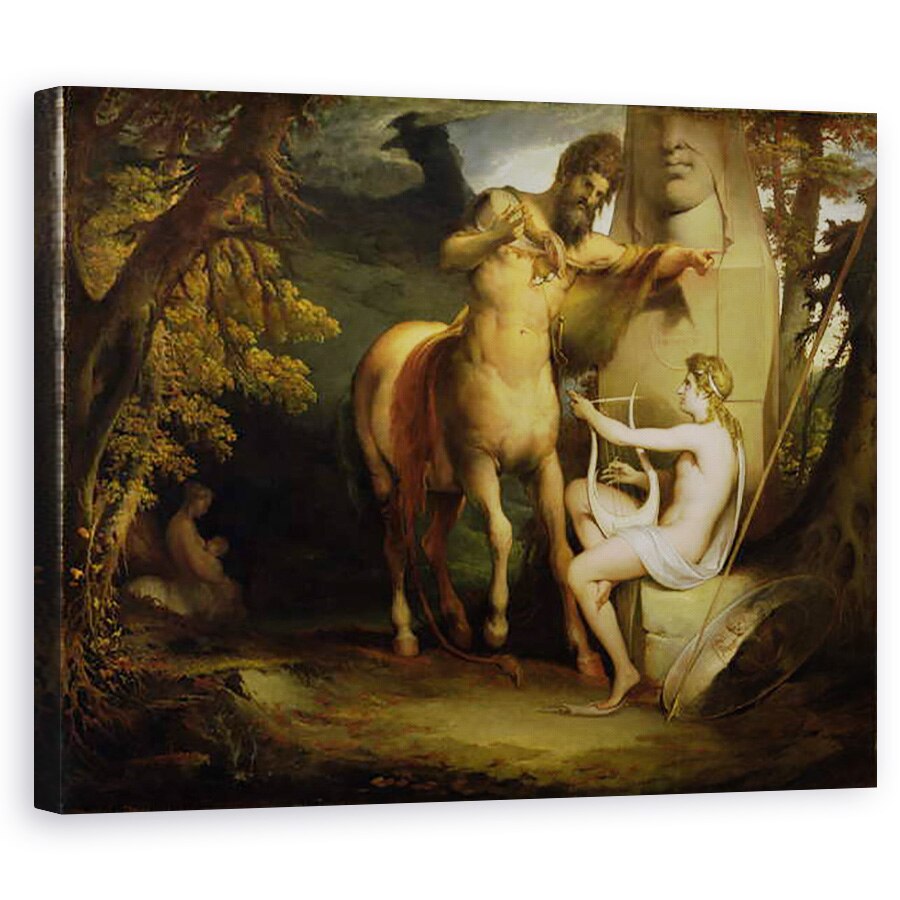 Tablou canvas - James Barry - Educatia lui Ahile, 80 x 100 cm