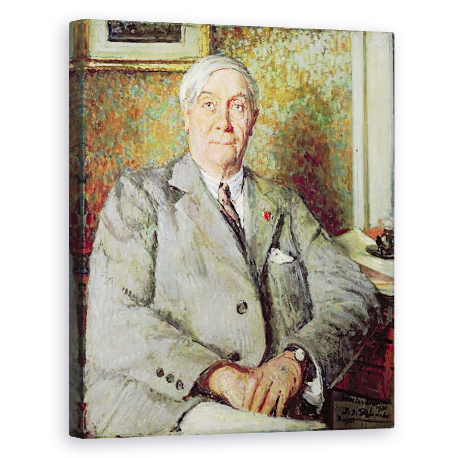 Tablou canvas - Jacques-Emile Blanche - Maurice de Maeterlinck 1862-1949 1931, 40 x 50 cm