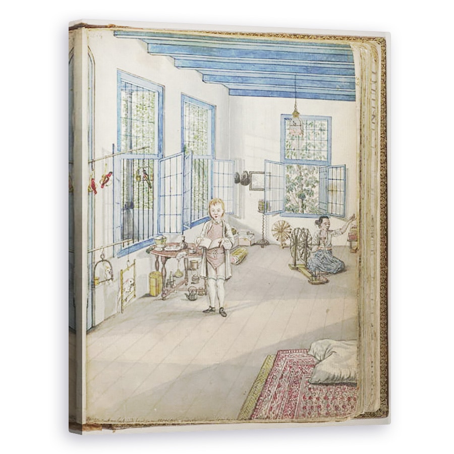 Tablou canvas - Jan Brandes - Fiul lui Brandes, Johnny si sclava Flora se invart, 80 x 100 cm