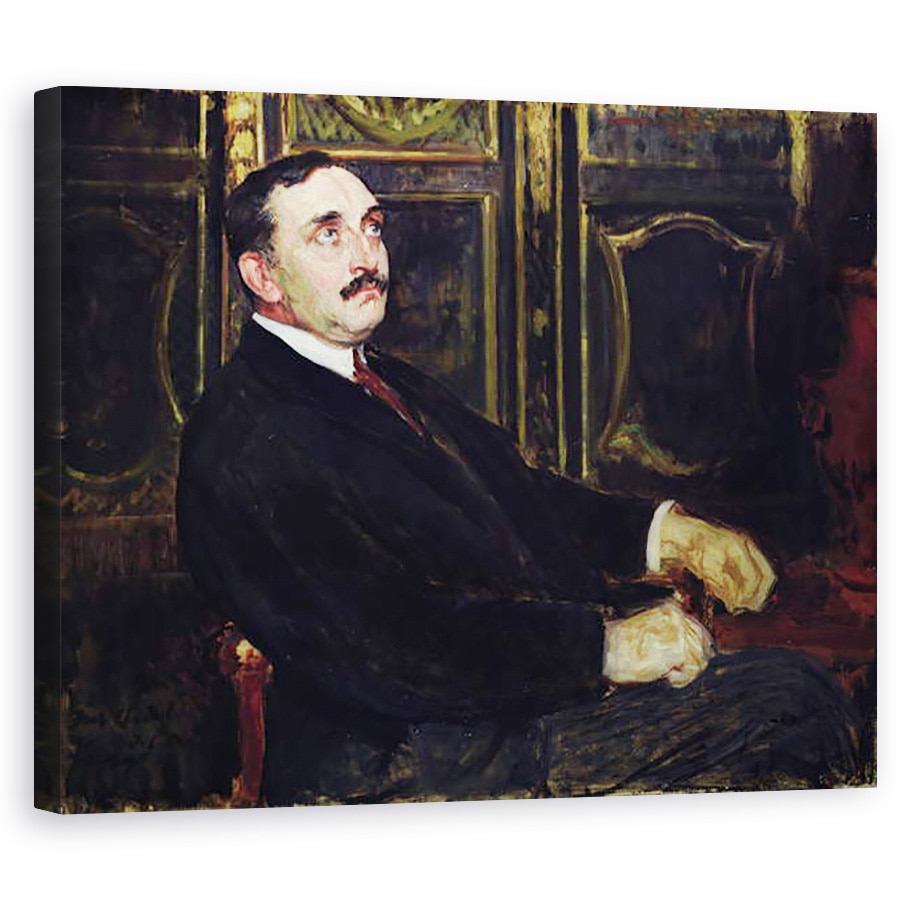 Tablou canvas - Jacques-Emile Blanche - Paul Claudel 1868-1955 1919, 80 x 100 cm
