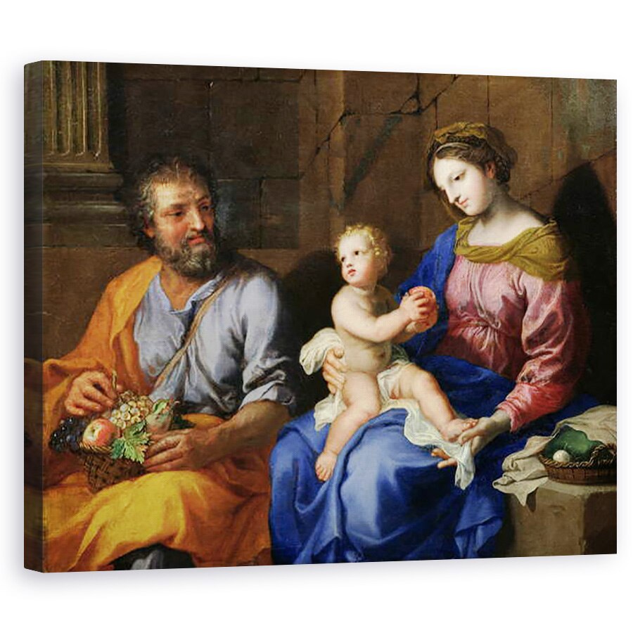 Tablou canvas - Jacques Stella - Sfanta familie, 80 x 100 cm