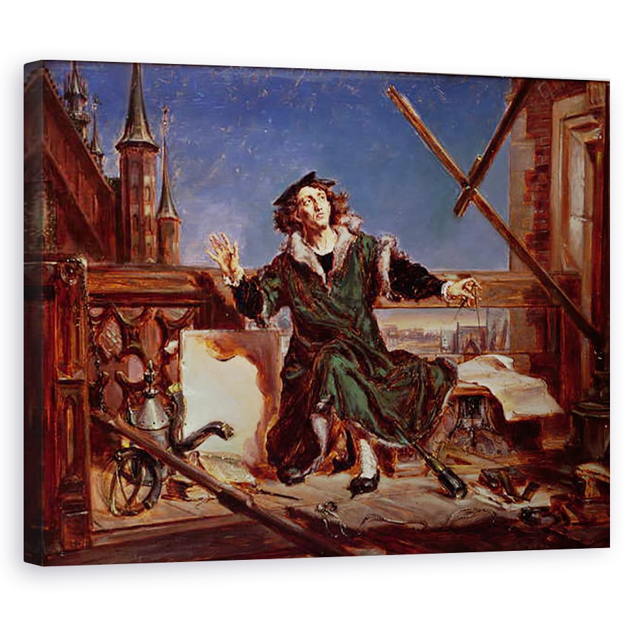 Tablou canvas - Jan Matejko - Nicolaus Copernicus 1473-1543 astronomul, 80 x 100 cm