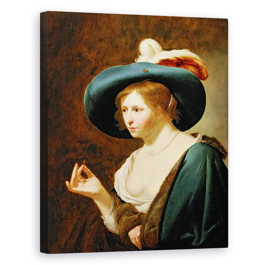 Tablou canvas - Jan van Bijlert - Logodna - Mireasa, 40 x 50 cm