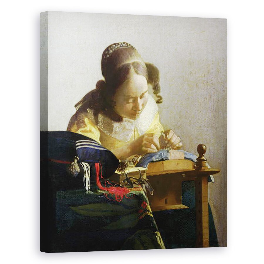 Tablou canvas - Jan Vermeer - Lacemaker, 40 x 50 cm