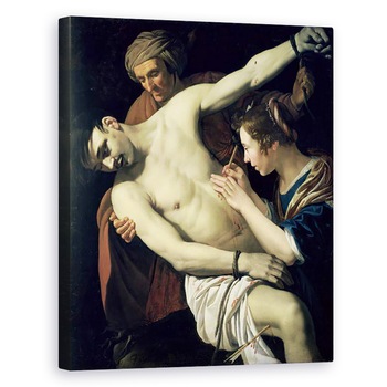 Tablou canvas - Jan van Bijlert - Sfantul Sebastian si Sfantul Irene, 80 x 100 cm Tablou canvas - Jan van Bijlert - Sfantul Sebastian si Sfantul Irene, 80 x 100 cm