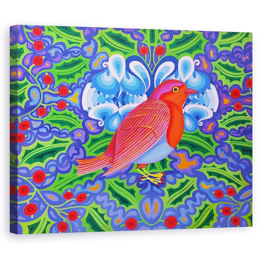 Tablou canvas - Jane Tattersfield - Craciun Robin, 2012, 80 x 100 cm
