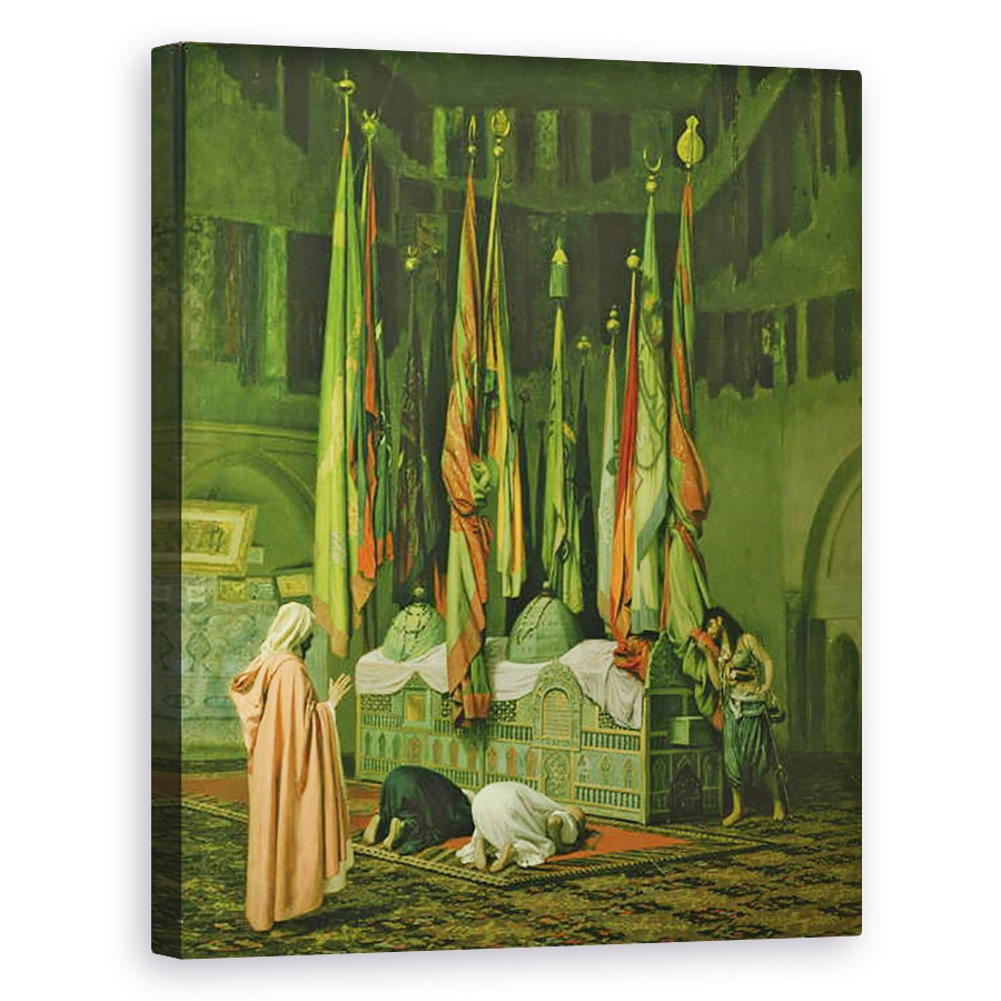 Tablou canvas - Jean Leon Gerome - Altarul Imamului Hussein, 40 x 50 cm