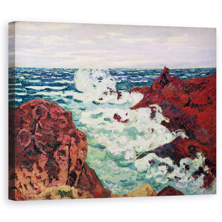 Tablou canvas - Jean Baptiste Armand Guillaumin - Furtuna la Agay, 80 x 100 cm