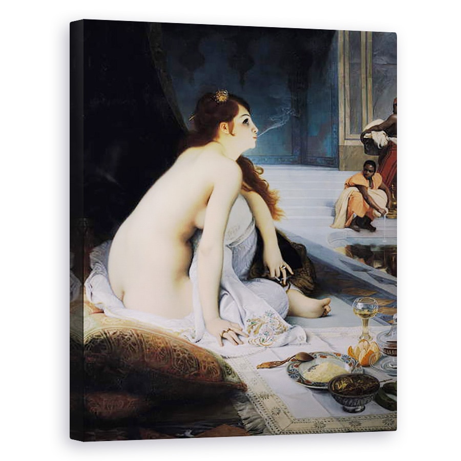 Tablou canvas - Jean Jules Antoine Lecomte du Nouy - Sclavul alb, 80 x 100 cm