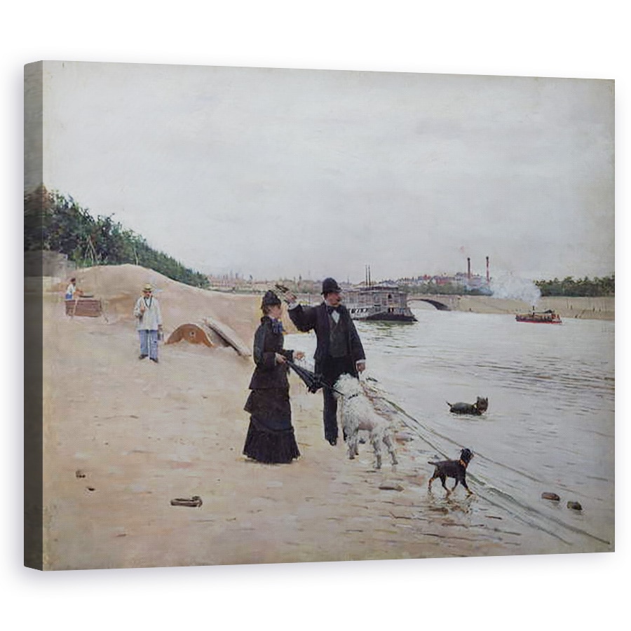 Tablou canvas - Jean Beraud - Bancile Senei, 40 x 50 cm