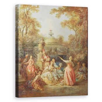 Tablou canvas - Jean Baptiste Leprince - Concert rus, 40 x 50 cm Tablou canvas - Jean Baptiste Leprince - Concert rus, 40 x 50 cm