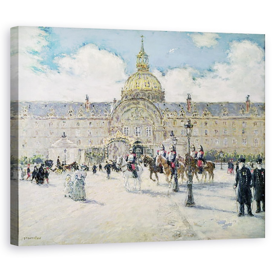 Tablou canvas - Jean Francois Raffaelli - Hotel des Invalides, 80 x 100 cm