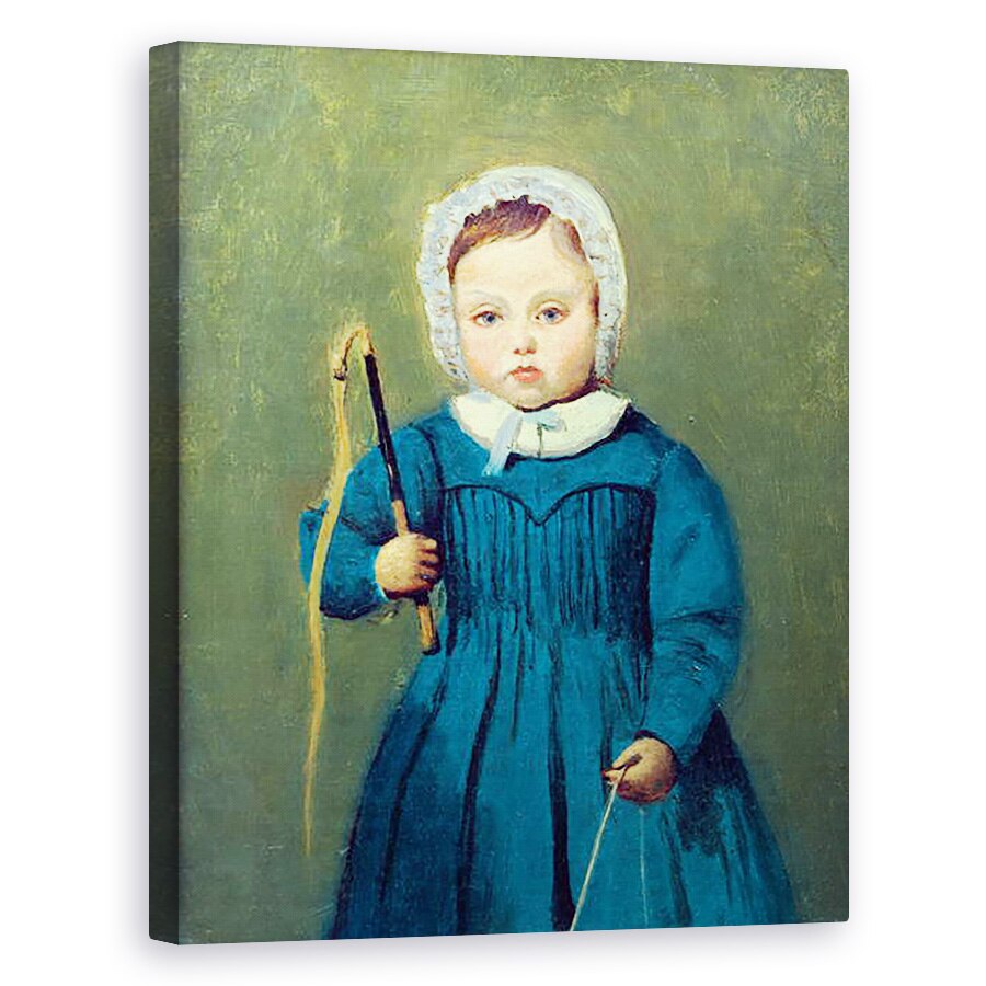 Tablou canvas - Jean Baptiste Camille Corot - Louis Robert 1841-77 c.1843-44, 40 x 50 cm