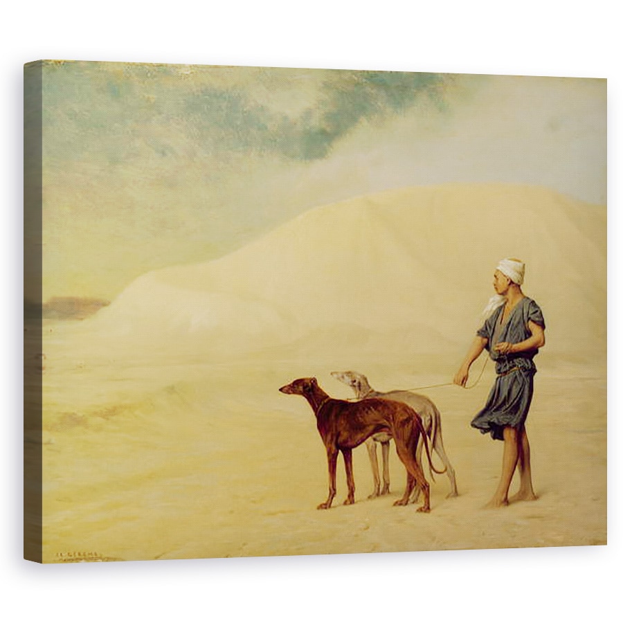 Tablou canvas - Jean Leon Gerome - in desert, 80 x 100 cm