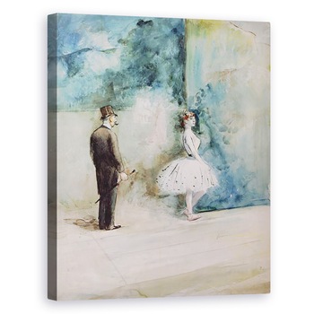 Tablou canvas - Jean Louis Forain - Dansatorul, 80 x 100 cm Tablou canvas - Jean Louis Forain - Dansatorul, 80 x 100 cm