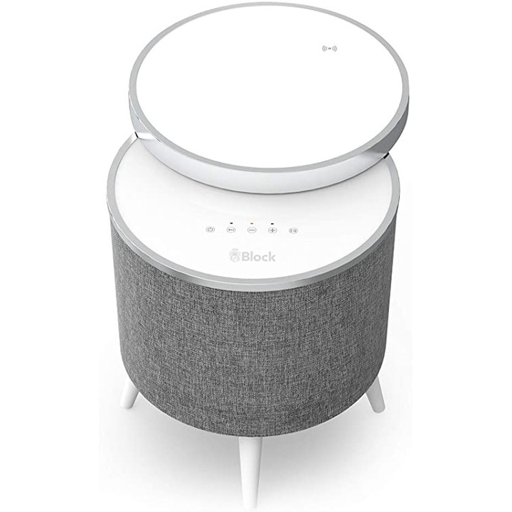 Boxa de masa Block Stockholm, 65 W, Bluetooth, alb