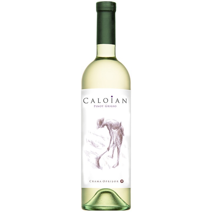 Vin Alb Caloian Pinot Grigio, Sec, 0.75l