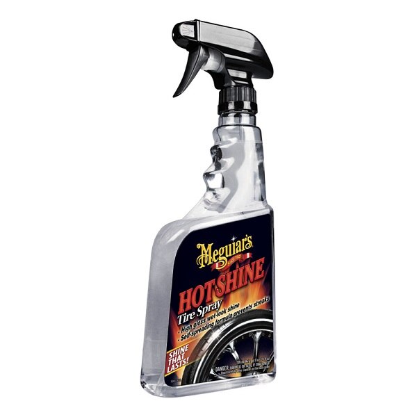 Solutie auto spray anvelope cauciucuri Meguiar's, 710ml, Hot Shine Tire Spray