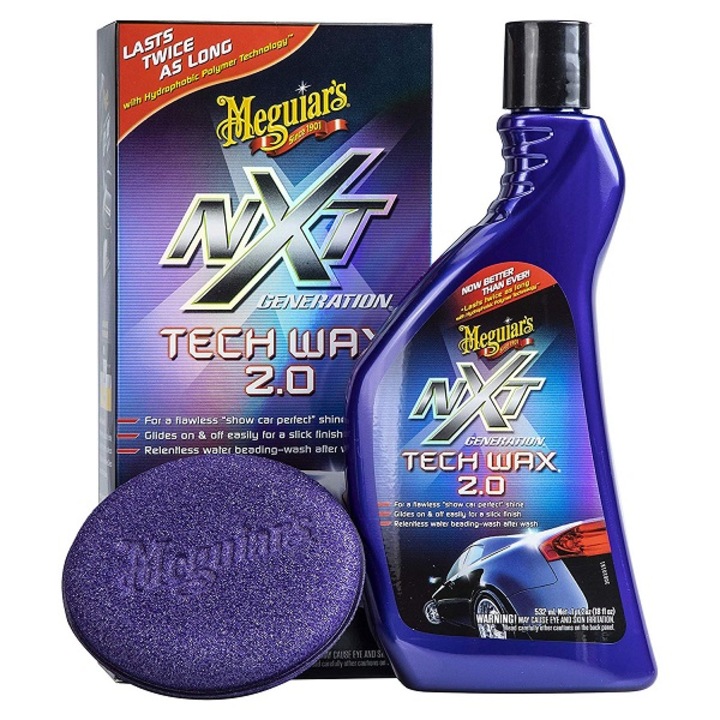 Течен восък за кола на Meguiar, 532 ml, NXT Generation Wax 2.0