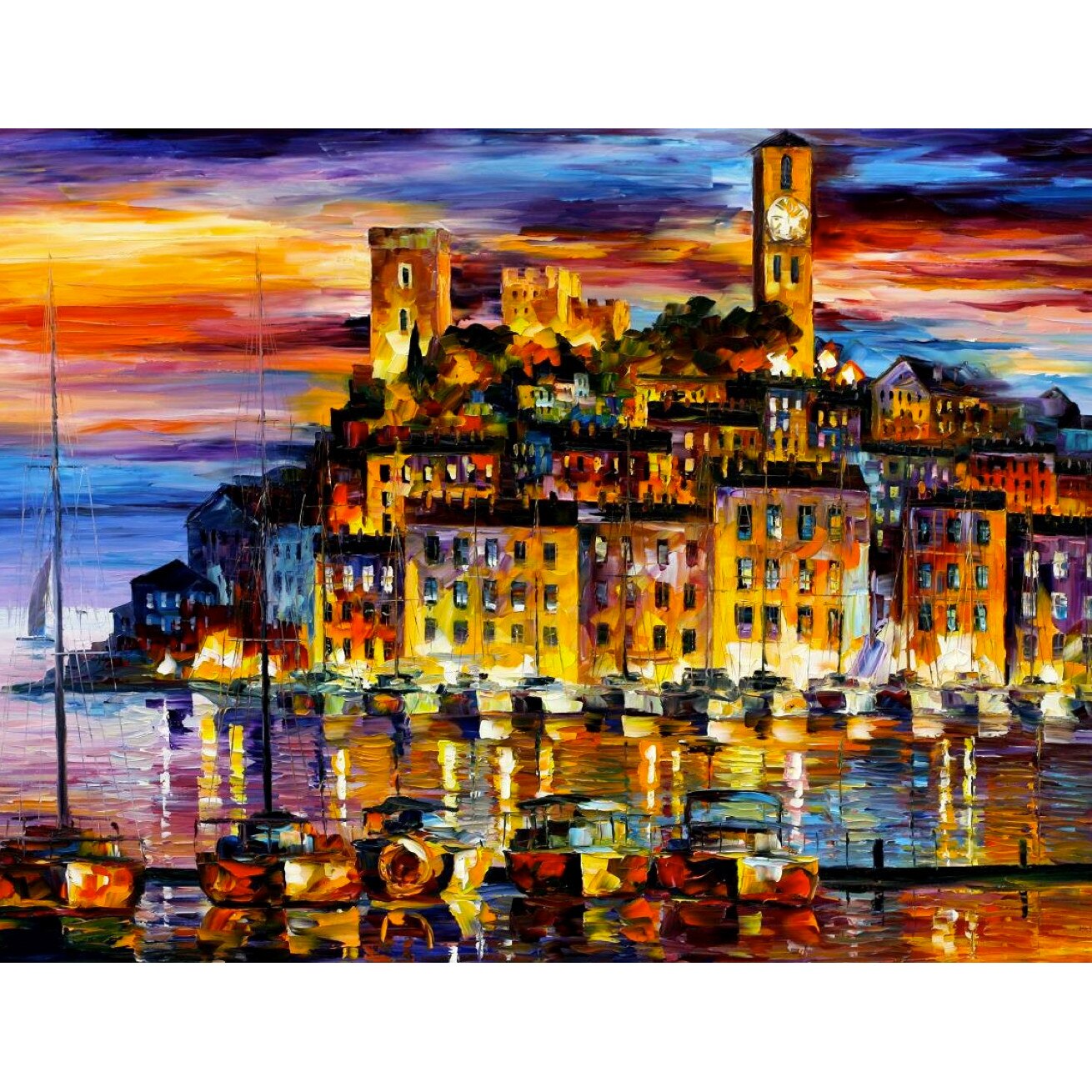 Pictura pe numere Criando (set) 40x50 cm - Panza din bumbac pe rama de lemn (PDP-918)
