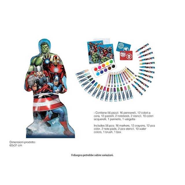 Trusa desen Avengers 56 piese Avengers