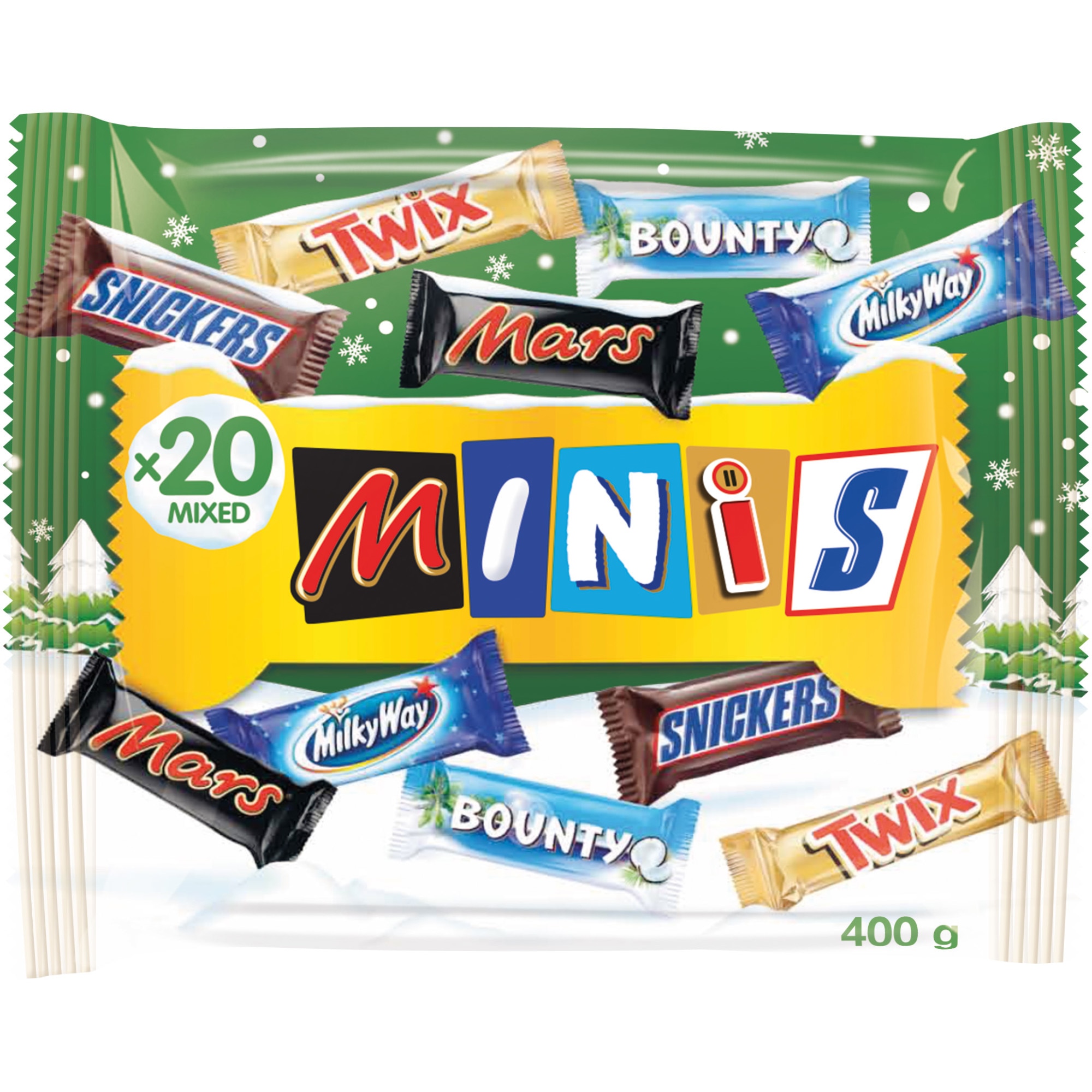Selectie de ciocolata Mixed Minis, 400g