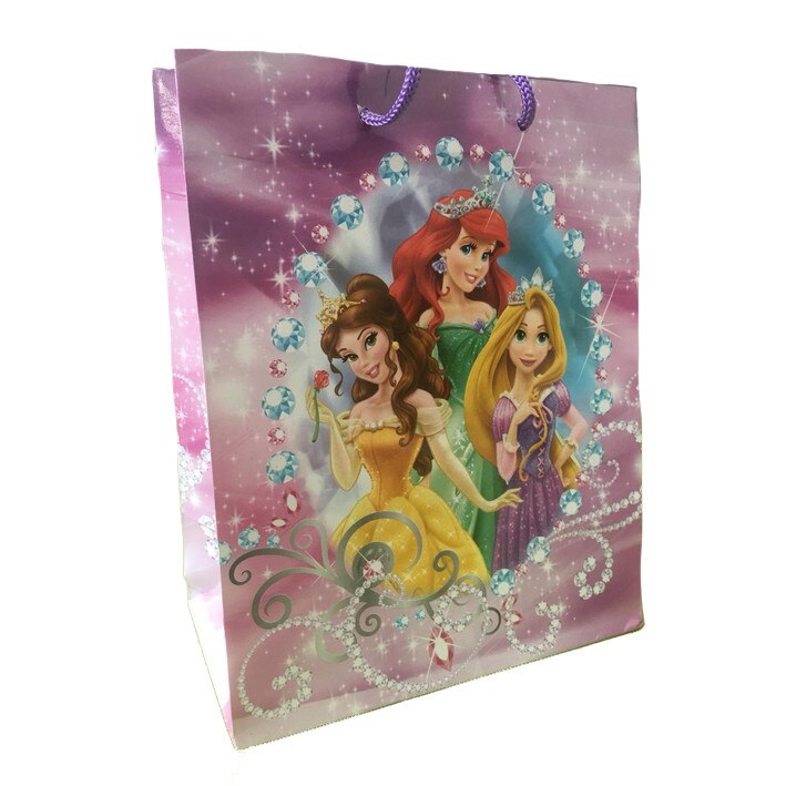 Punga cadou hartie Princess, mov