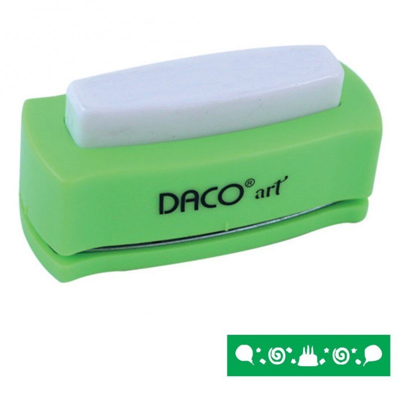 Perforator Hobby, Daco, Model cu bordura Happy birthday, PFB100/8