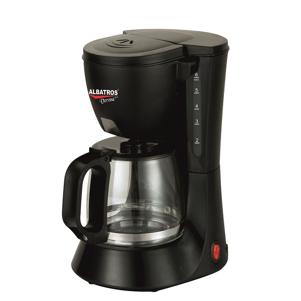 Cafetiera Albatros Cafetiera Albatros Verona 680 W, Negru