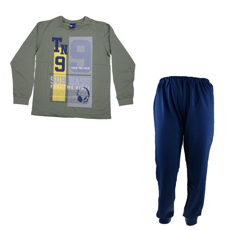 Pijama pentru baieti GT 6356, Multicolor, 146 cm