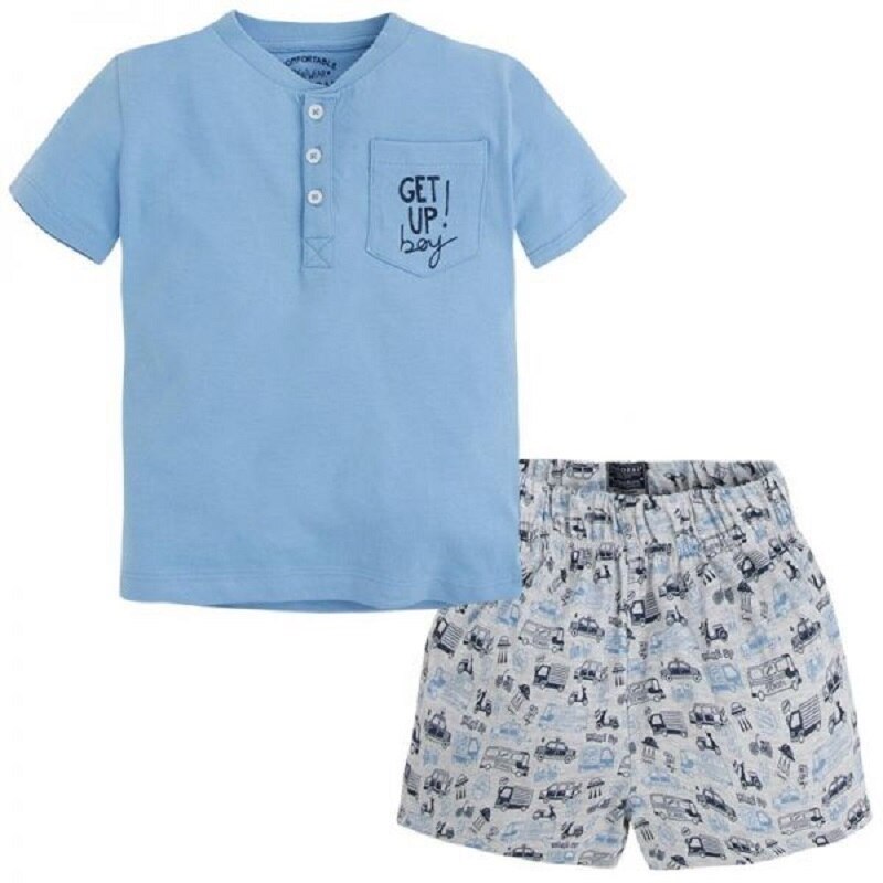 Pijama, Mayoral, baieti, blue, 6 ani