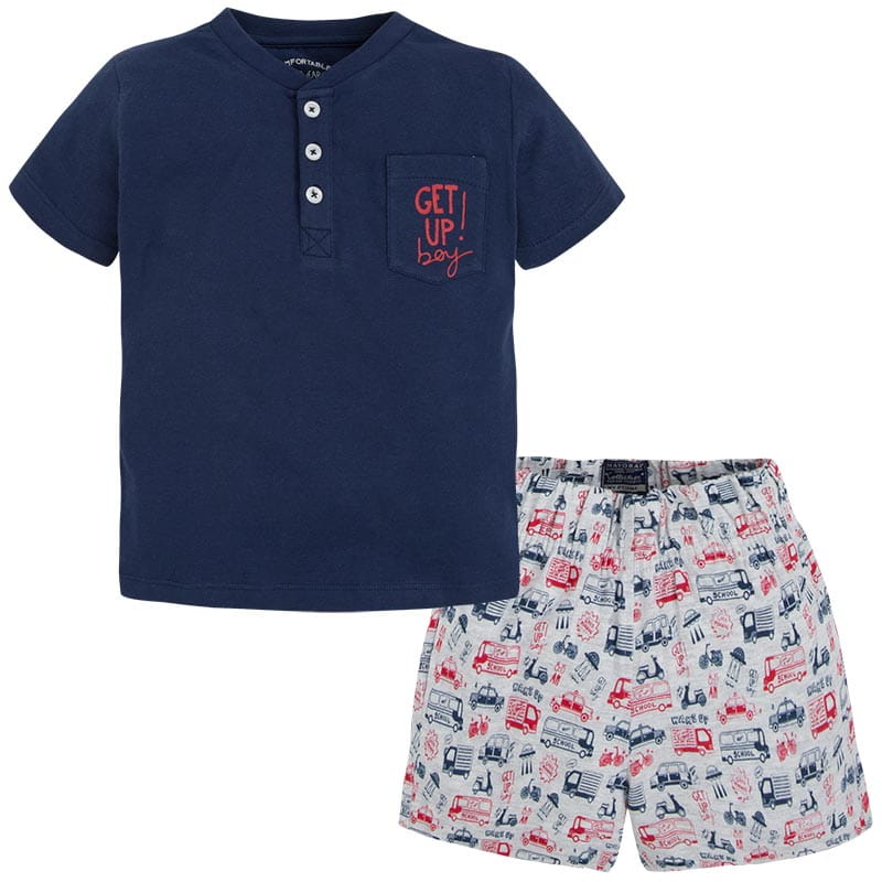 Pijama, Mayoral, baieti, bleumarin