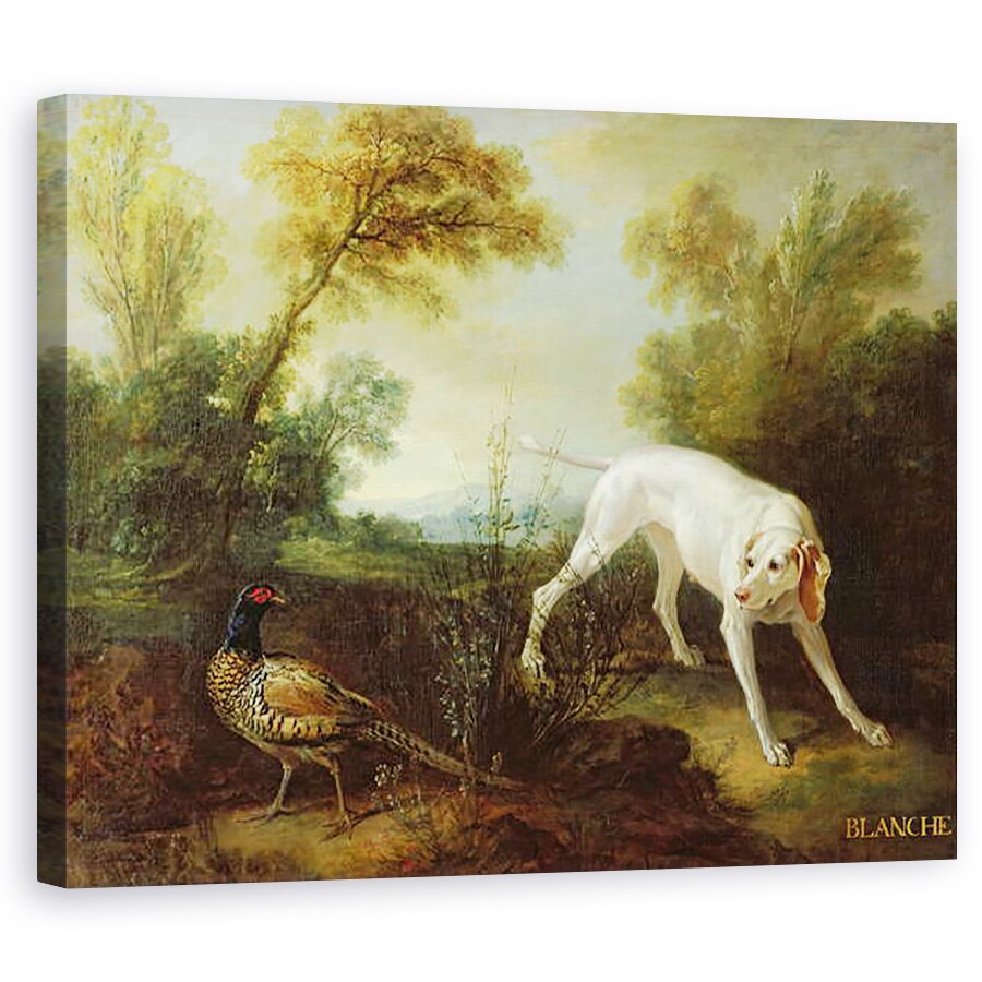 Tablou canvas - Jean-Baptiste Oudry - Blanche, 60 x 75 cm