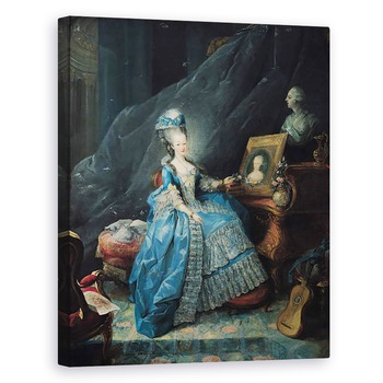 Tablou canvas - Jean-Baptiste Andre Gautier D'Agoty - Marie-Therese de Savoie 1756-1805 1775, 80 x 100 cm Tablou canvas - Jean-Baptiste Andre Gautier D'Agoty - Marie-Therese de Savoie 1756-1805 1775, 80 x 100 cm