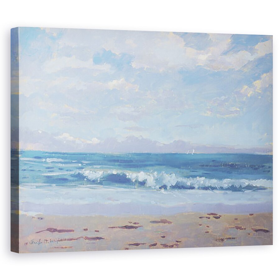 Tablou canvas - Jennifer Wright - Plaja Thurlestone, 80 x 100 cm