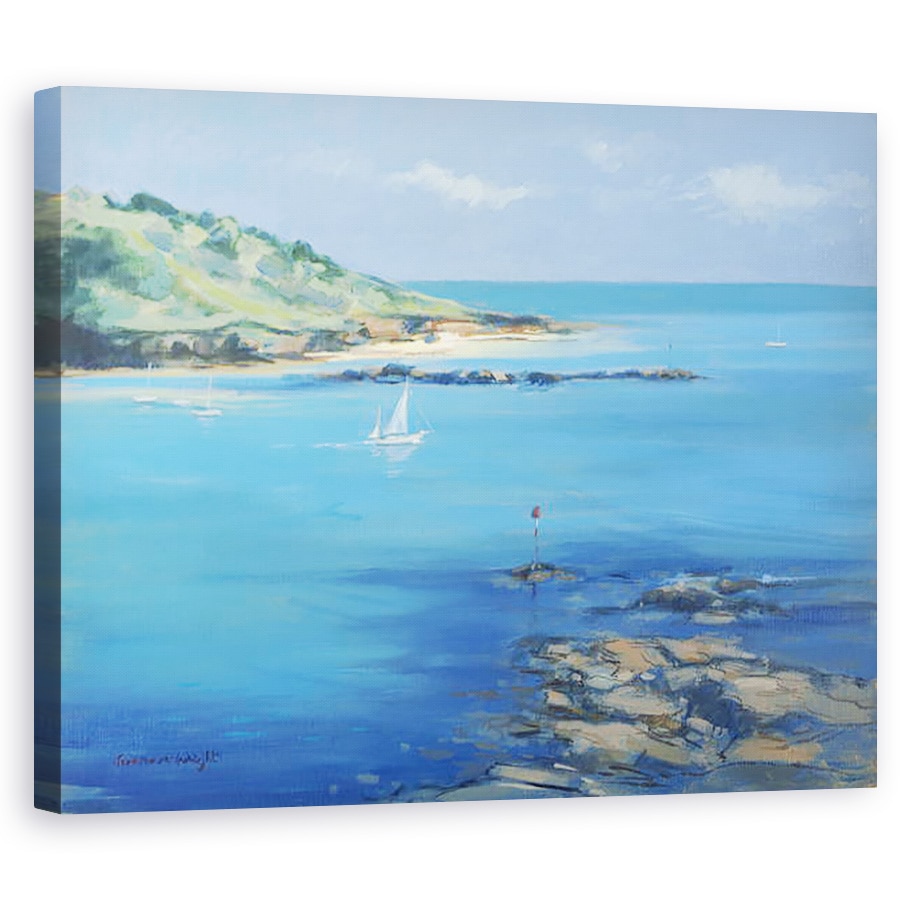 Tablou canvas - Jennifer Wright - Navigarea din Salcombe, 80 x 100 cm